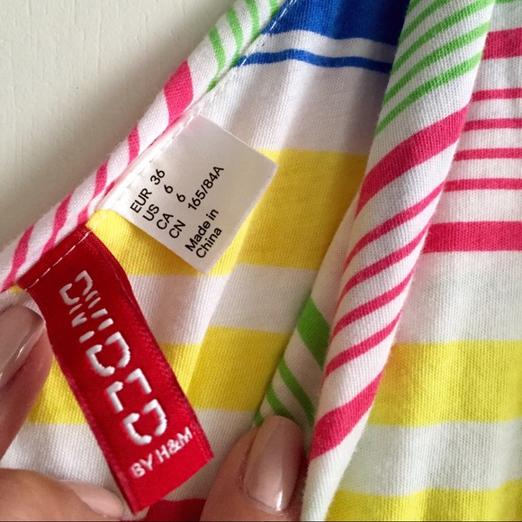 Divided colorful sun dress - Picture 2 of 2